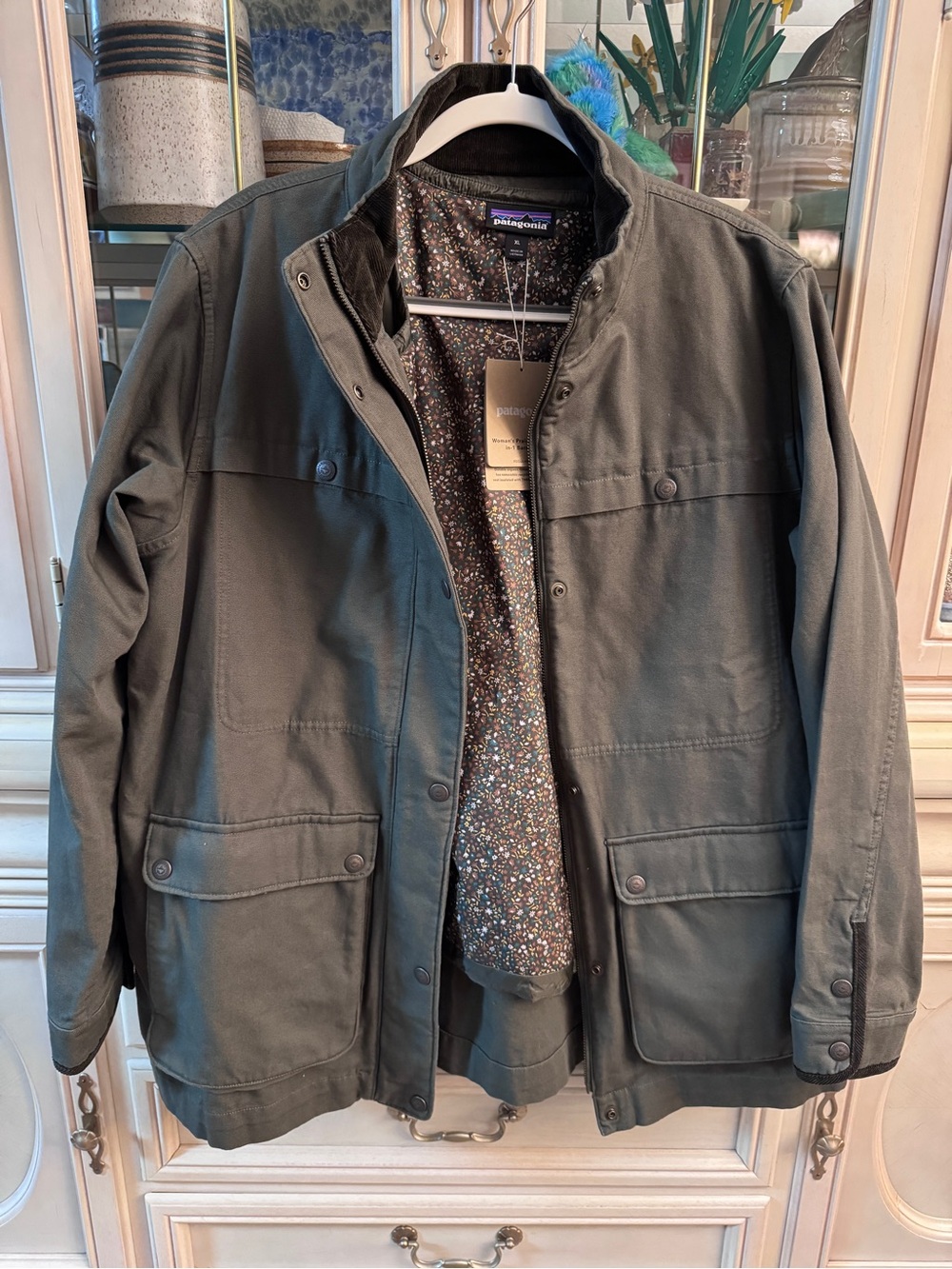 NWT Patagonia Prairie Dawn 3-in-1 Barn Coat - Basin Green